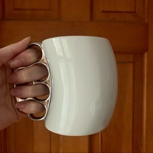 Funny Brass Knuckles Mug